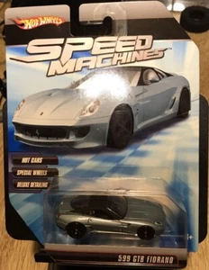 HOT Wheels 2010 Speed Machines RARE PINK WINDOWED Ferrari 599 GTB Fiorano - Bild 1 von 7
