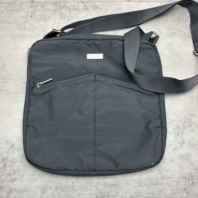 Bolso Bandolera Baggallini Travel VISTA Gris Medio Cremallera Interior Rosa Foto 1 de 4