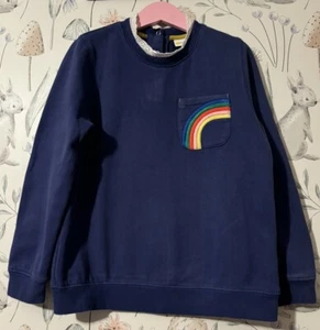 Girls Age 7-8 Years - Mini Boden Sweater Top - Picture 1 of 4