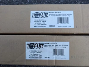 Tripp-Lite 12 Outlet Power Strip, 36" Length, PS3612 - Afbeelding 1 van 2