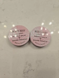 Burt's Bees 100% Natural Origin Goodness Glows Miracle Balm 2 Pack - Picture 1 of 1