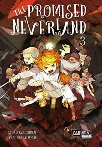 The Promised Neverland 3, Shirai, Demizu, Steggewentz 9783551739162 New*.