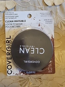 Covergirl-Clean Invisible Loose Powder - 140 TRANSLUCENT DARK-NEW! - Picture 1 of 3