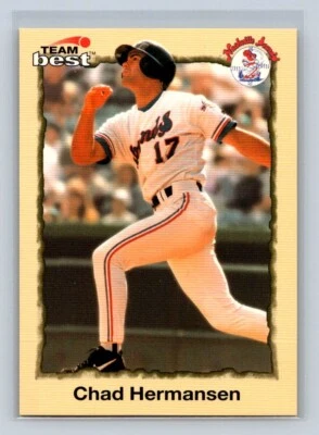 1998 Team Best Baseball #69 Chad Hermansen Nashville Sounds Pirates - Image 1 of 2