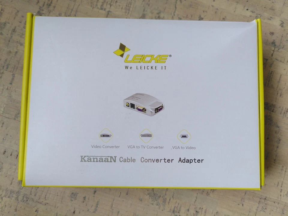 Leicke Kanaan VGA auf S-Video Converter - Bild 1 von 4