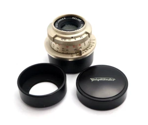 551 Voigtlander HELIAR 50 mm f3,5 per Leica L39 finitura Nikkel *EXC+5* 600 Limited - Foto 1 di 21