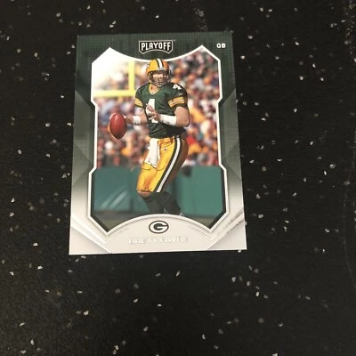Brett Favre 2021 Panini Playoff Football #143 NFL Green Bay Packers QB - Image 1 of 2