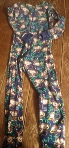 Dad's Little Monkey boys 4t long sleeve sleeper unionsuit pajamas TCP Childrens - Picture 1 of 3