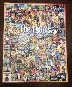 Puzzle White Mountain THE 80s 1000 piezas COMPLETO #868 2020 - Imagen 1 de 10