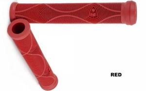 SUBROSA BMX Grips,SE GENETIC Oldschool BMX RED FLANGELESS PAIR GT NEW - Picture 1 of 1