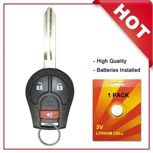 For 2007 2008 2009 2010 2011 2012 2013 2014 2015 2016 Nissan Sentra Remote Fob - Picture 1 of 1