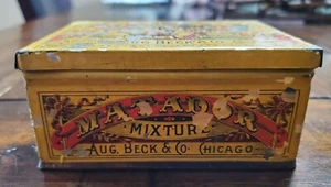 Matador Miscela Granulata Tabacco Quadrato - Latta Angolare - Pesante Usura Così com'è - Foto 1 di 4