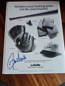 Cubs 1993 cuadro de mando firmado por Ron Santo de los Chicago Cubs - Imagen 1 de 6