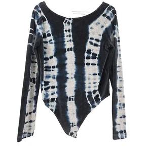 Body All Saints Raffi Terciopelo Tie Dye Azul Para Mujer Talla 10 NUEVO Boho Hippie - Imagen 1 de 15