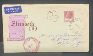 SOUVENIR COVER: 1963 RED CROSS 5d SPECIAL MAIL CARRIED BY P.S. MARION LAST V……… - Picture 1 of 2
