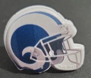 Los Angeles Rams Team Helmet Cupcake Rings Set of 24 Rings For Cupcakes - Picture 1 of 2