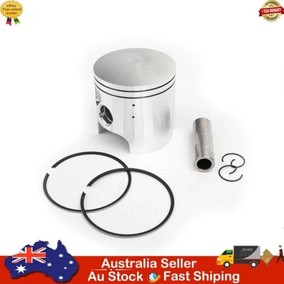 Engine Piston Kit 66mm STD For Kawasaki KDX200 E/H 89-06 13001-1295 13001-1317 A - image 1 of 4