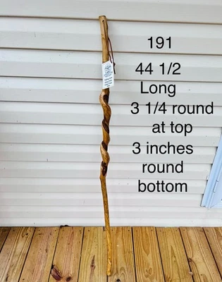 Vine Twisted Walking Stick 44 1/2 Inch Long - Image 1 of 4