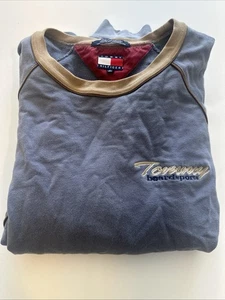 Tommy Hilfiger Boardsports Surf Size XL Sweater Navy Blue Pullover Crew Xlarge - Picture 1 of 3