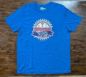 Supersports Texas Rangers Surprise AZ Spring Training T-Shirt XL Blue 2019 - Picture 1 of 8