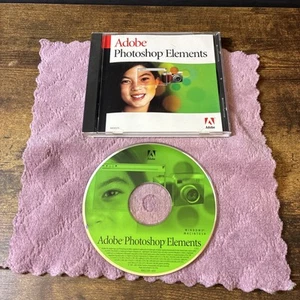 Adobe Photoshop Elements (2001, PC/MAC) CD With Key - Picture 1 of 4