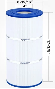 Filtro de piscina Cryspool CP-08047 para XStream CC1000RE Unicel C-8311 Filbur FC-1285 - Imagen 1 de 2