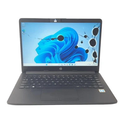 HP SSD Laptop 14-CF2517sa Intel Pentium 6405U 4GB RAM 128GB Windows 10 - Image 1 of 4