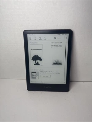 Amazon Kindle Paperwhite 11th Gen 2021 WiFi (6.8") 8GB M2L3EK BLACK(A9) - Image 1 of 4