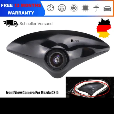 Cámara Frontal HD Fit Emblema Insignia Para MAZDA CX-5 2013 2014 2015 2016 2017 2018 - Imagen 1 de 4