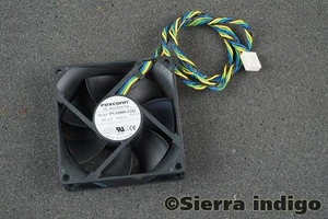 Foxconn PVA080G12Q-P02-AD 80mm x 25mm DC12V 0.65A 4-Pin 4-Wire Fan 550mm-Tail - Picture 1 of 1