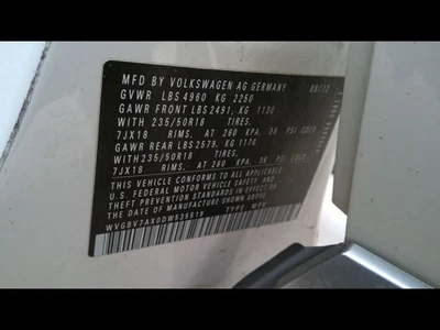 Columna de dirección cambio de piso con control de crucero se adapta a 11-13 TIGUAN 1308184 Foto 1 de 4