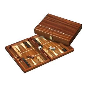 Backgammon - Kassette - Aristomenis - Holz - klein