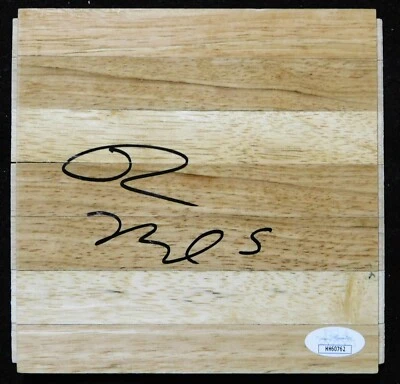 Rodney Hood Utah Jazz Firmado 6x6 Suelo Autenticado JSA Foto 1 de 2