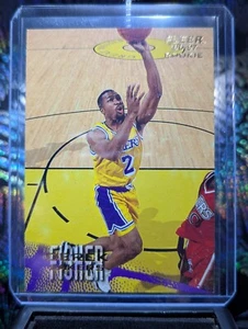 1996-97 Fleer - #204 Derek Fisher (RC) NBA Basketball Rookie Card LA Lakers - Picture 1 of 2