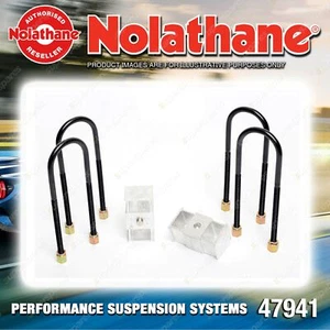 Nolathane Rear Lowering block kit 2.0" for Ford Falcon XR XT XW XY - Picture 1 of 4
