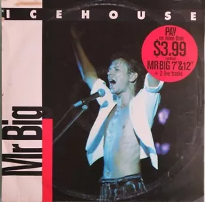 Icehouse Mr Big Australia Pressing 12'' vinyl single Lp rare OZ rock 1986 Iva - Picture 1 of 3