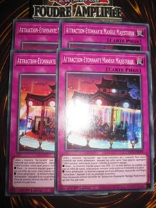YU-GI-OH! PLAYSET (4) ATTRACTION-ETONNANTE MANEGE MAJESTUEUX LIOV-FR073 NEUF - Picture 1 of 1