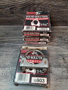NOS SOUND SOLUTION Muffler Clamp 13-903 1 3/4" 4 pack - Foto 1 di 2