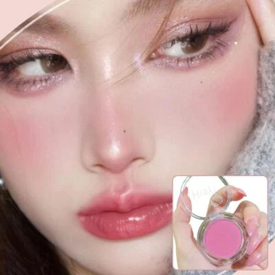 Makeup Long Lasting Matte Blusher Cheek Blush Rouge Powder Cosmetic Pressed E0H0 - Image 1 of 4