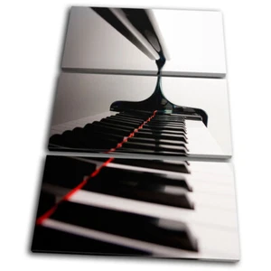 Pianoforte musicale STRUMENTI ACUTI TELA WALL ART quadro stampa VA - Foto 1 di 1