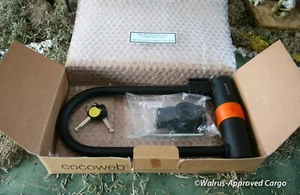 COCOWEB SL-CURL HEAVY-DUTY BIKE LOCK -NIB- SECURE YOUR BIKE WITH CONFIDENCE! - Picture 1 of 11