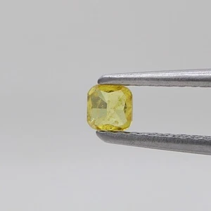Certified natural diamond 0.15tcw intense orange cushion brilliant cut pendant - Picture 1 of 12