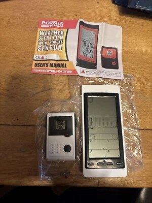 Power King Wetterstation mit Fernsensor batteriebetrieben - Bild 1 von 4