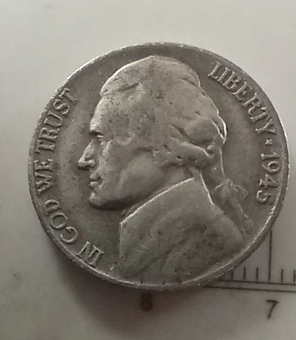 US Coins Jefferson Nickel Error Triple Die Reverse Fs 05 1945P 804 (030.5) Cover