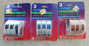 Authentic Dymo Labeling Tape 2 Colors You Choose! Red or Blue Stationary Office - Picture 1 of 10
