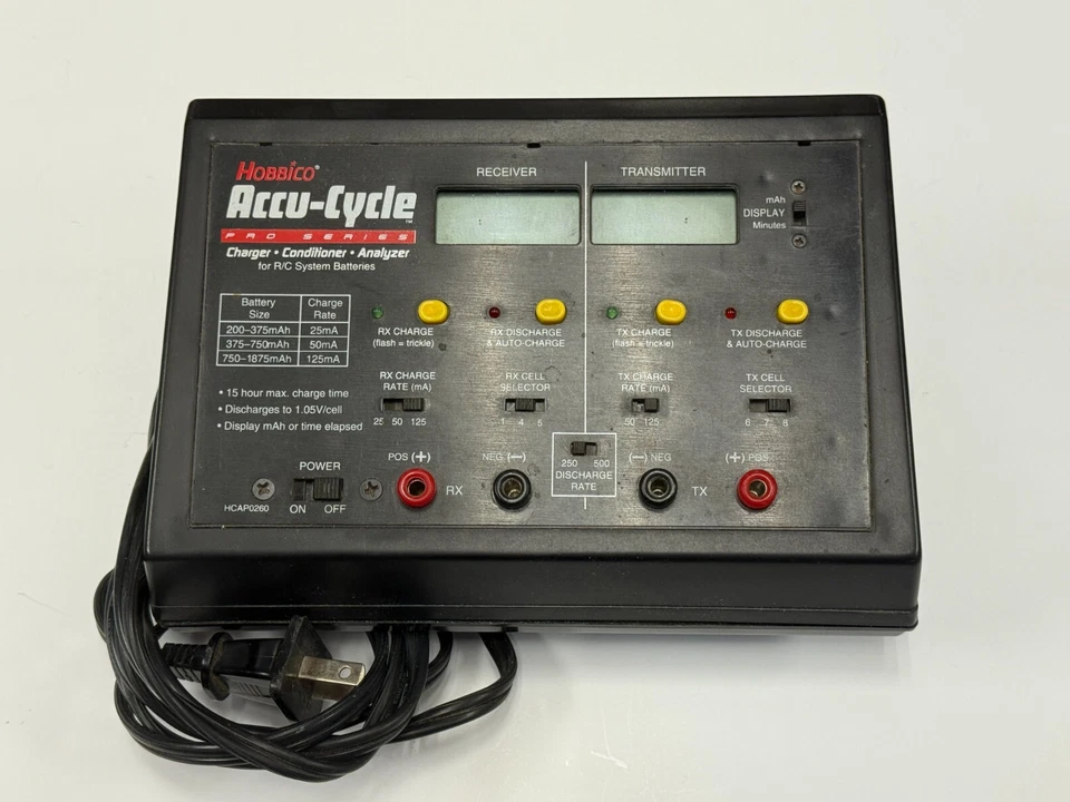 Hobbico AccuCycle Accu Cycle RC Remote Control Model Airplane Battery Charger - Image 1 of 1