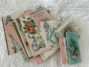 Lot/46 Vintage HOCHZEIT & DUSCHE Karten von 1960 ~ Mehrzweck Sammelalbum ~ DIF. GRÖSSEN** - Bild 1 von 10
