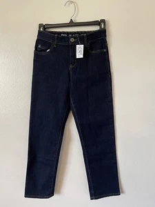 Childrens Place Boys Jeans Adjustable Waist Size 8 Blue Denim Pants Straight NWT - Picture 1 of 6