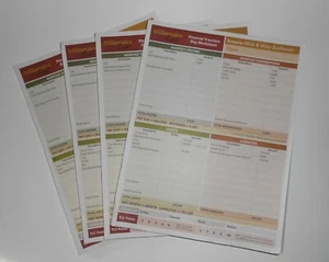 Millionaire Maker Replacement Game Pieces - 4 SCORE PADS - Picture 1 of 3