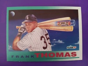 1992 Fleer #712 Frank Thomas - Bild 1 von 2